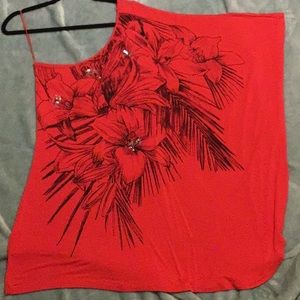 Express Dress one arm wing mini dress